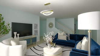 Modern, Glam Living Room by Havenly Interior Designer Mikaela