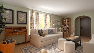  Living Room by Havenly Interior Designer Amber