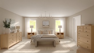 Modern, Minimal, Organic Modern, California Cool Bedroom by Havenly Interior Designer Danie