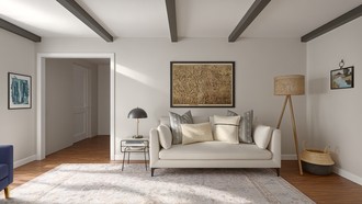 Modern, Midcentury Modern, California Cool Living Room by Havenly Interior Designer Hannah