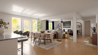 Contemporary Living Room by Havenly Interior Designer Ana