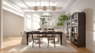 Contemporary Dining Room by Havenly Interior Designer Ana