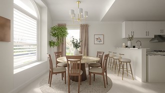 Classic, Transitional, Global Dining Room by Havenly Interior Designer Valerie