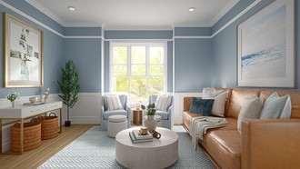 Classic, Coastal, Classic Coastal Living Room by Havenly Interior Designer Rachel