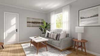 Classic, Transitional, Midcentury Modern, Midcentury Scandi, Warm Transitional Dining Room by Havenly Interior Designer Rachel