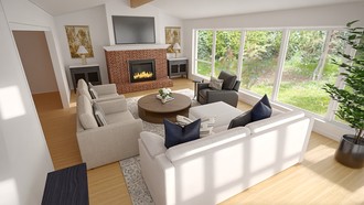 Living Room by Havenly Interior Designer Luci