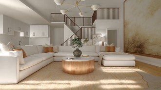 Contemporary, Eclectic Living Room by Havenly Interior Designer Camila