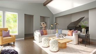  Living Room by Havenly Interior Designer Amber