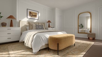 Contemporary, Transitional Bedroom by Havenly Interior Designer Camila