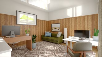Modern, Midcentury Modern, Minimal, Organic Modern Office by Havenly Interior Designer Trenton