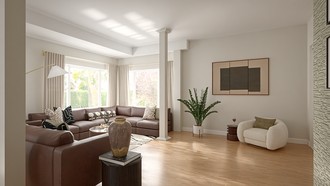 Contemporary, Modern Living Room by Havenly Interior Designer Marcela