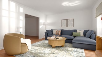 Contemporary, Midcentury Modern Living Room by Havenly Interior Designer Mariana