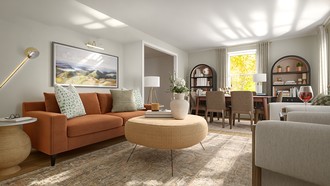 Modern, Eclectic, Traditional Living Room by Havenly Interior Designer Trenton