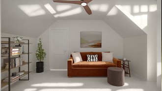 Contemporary, Modern, Midcentury Modern Bedroom by Havenly Interior Designer Adelaida