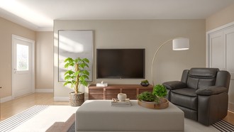 Modern, Traditional, Farmhouse, Rustic Living Room by Havenly Interior Designer Ana