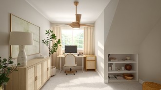 Bohemian, Organic Modern Office by Havenly Interior Designer Mariana