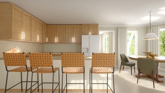 Modern, Coastal, Traditional, Transitional Dining Room by Havenly Interior Designer Ana