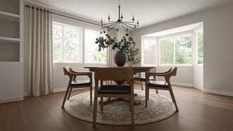 Traditional, Farmhouse, Rustic, Transitional Dining Room by Havenly Interior Designer Sofia
