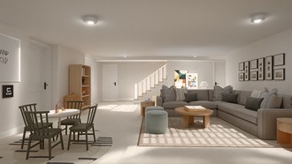 Contemporary Living Room by Havenly Interior Designer Ana