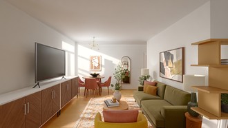 Midcentury Modern Living Room by Havenly Interior Designer ISHIKA