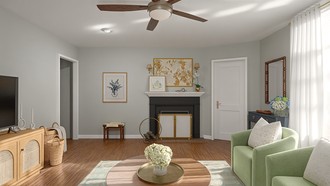  Living Room by Havenly Interior Designer Amanda