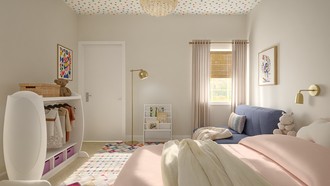 Contemporary Luxe, Artful Eclectic Bedroom by Havenly Interior Designer Wan