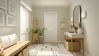 Organic Modern Entryway by Havenly Interior Designer Erin
