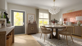 Contemporary, Modern, Rustic, Transitional, Organic Modern Dining Room by Havenly Interior Designer Trenton