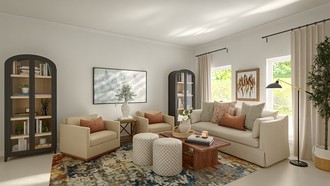  Living Room by Havenly Interior Designer Amber