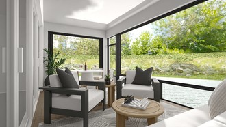 Modern, Classic, Minimal Outdoor Space by Havenly Interior Designer Taylor