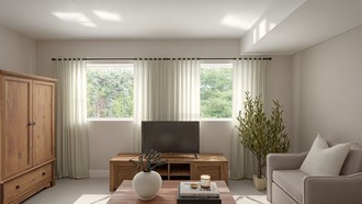 Modern, Farmhouse Living Room by Havenly Interior Designer Marcela