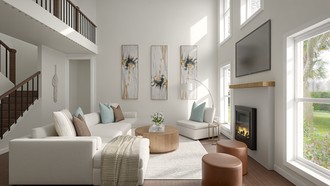 Classic, Minimal, Scandinavian Living Room by Havenly Interior Designer Taylor