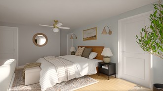 Modern Cottage Bedroom by Havenly Interior Designer Carolina