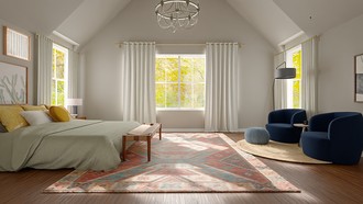 Eclectic, Midcentury Modern Bedroom by Havenly Interior Designer Estefania