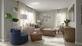 Farmhouse Reading Room by Havenly Interior Designer Erin