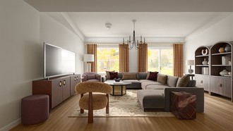 Classic, Parisian Modern Living Room by Havenly Interior Designer Candice