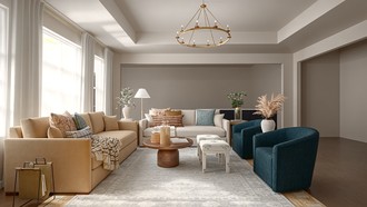  Living Room by Havenly Interior Designer Amber