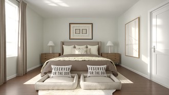 Organic Modern, Warm Transitional, Classic Coastal, New Classic, Modern Cottage, Traditional Charm Bedroom by Havenly Interior Designer Danie