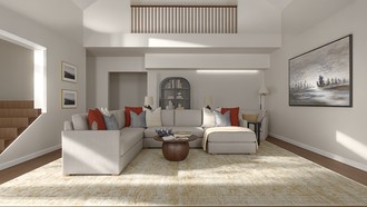 Traditional, Farmhouse, Rustic, Transitional, Warm Transitional, Traditional Charm Living Room by Havenly Interior Designer Sofia