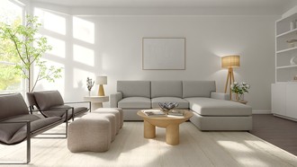 Organic Modern Living Room by Havenly Interior Designer Jacqueline