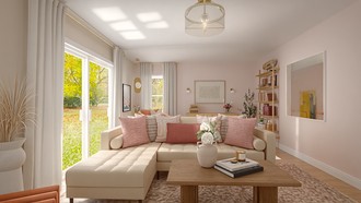 Inspired Modern, California Cool Living Room by Havenly Interior Designer Natalia