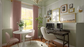 New Classic Office by Havenly Interior Designer Natalia