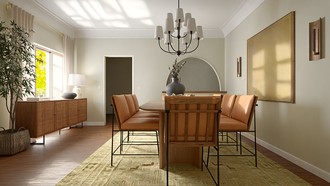 Contemporary, Modern, Transitional Dining Room by Havenly Interior Designer Camila