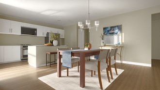 Classic, Bohemian Dining Room by Havenly Interior Designer Valeria