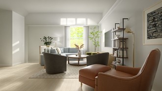 Contemporary, Transitional Living Room by Havenly Interior Designer Jacqueline