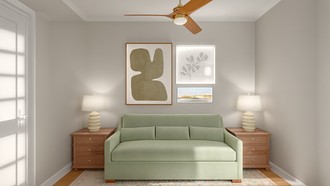 Transitional Bedroom by Havenly Interior Designer Leah