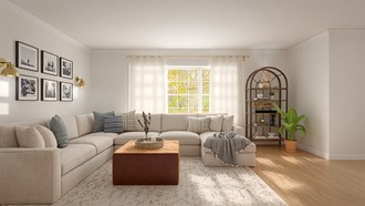 Contemporary Living Room by Havenly Interior Designer Ana