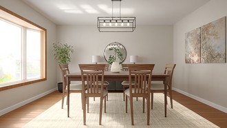 Traditional, Farmhouse, Rustic, Transitional, Traditional Charm Dining Room by Havenly Interior Designer Sofia