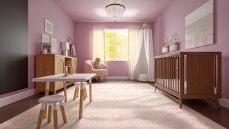 Modern, Classic, Glam Nursery by Havenly Interior Designer Emerie