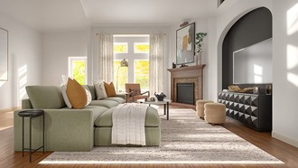  Living Room by Havenly Interior Designer Claire